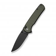 Нож складной Civivi Iron Tide (8.2 см) 14C28N/Aluminum зеленый C25011-2