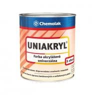 Фарба Chemolak UNIAKRYL для розмітки доріг блакитний мат 0,75 л