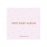 Альбом для младенцев Orner First Baby Album розовый