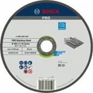 Круг відрізний Bosch PRO for INOX 180х2,0x22,23 мм 1 шт. 2608600095