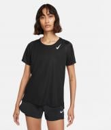 Футболка Nike W NK FAST DF SS TOP DD5927-010 р.S черный