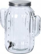 Банка для напитков Excellent Houseware Кактус DE4000010 Банка для напитков Excellent Houseware Кактус DE4000010