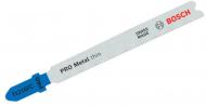 Набор пилочек для электролобзика Bosch Pro Metal thick T 121 GFC 0.8×92 мм 5 шт. 2608655104