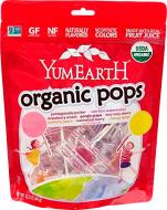 Леденцы YumEarth на палочке ассорти (810165010017)