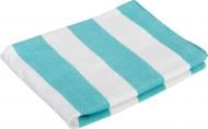 Полотенце пляжное Полоска 76x152 см ментол