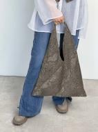 Сумка-шопер PYTHON коричневий (travel bag) ART KNIT