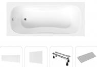 Ванна акриловая Helmken Edelva 06V415F442 170х70 см комплект 5 в 1