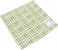 Салфетка Прованс Оливковая клетка 40x40 см оливковый