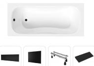 Ванна акриловая Helmken Edelva 37882109AF 170х70 см комплект 5 в 1