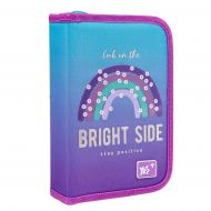 Пенал школьный HP-02 Good Vibes YES разноцветный принт