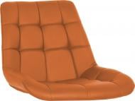 Сиденье для стула NICOLE (BOX-4) SQR (CH) ECO-72 кожезаменитель оранжевый Nowy Styl