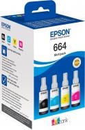 Комплект чорнил Epson T664 EcoTank (C13T66464A) багатокольоровий