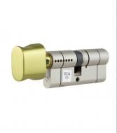 Цилиндр RB-LOCKS 33x33 ключ-вороток 66 мм никель сатин KEYLOCX