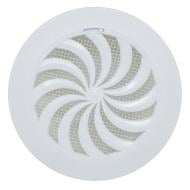 Гратка для вентиляції MISLT Т-95 100x100 мм пластик білий