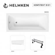 Ванна акриловая Helmken Luna X66E299702 137,5х70 см комплект 3 в 1