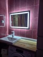 Дзеркало з вбудованим підсвічуванням ТМА Т-8 600х800мм з Led підсвічуванням