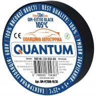 Ізострічка Quantum електрична автомобільна 0,11 мм чорна ПВХ QM-FC110B-19/30 Ізострічка Quantum електрична автомобільна 0,11 мм чорна ПВХ QM-FC110B-19/30