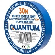 Изолента Quantum электрическая 0,13 мм синяя ПВХ QM-EIT130LBS-18/30