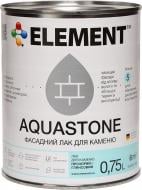 Лак фасадний для каменю Aquastone Element глянець прозорий 0,75 л