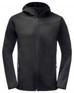 Кофта Jack Wolfskin Bornberg Hoody M 1307471_6000 р.2XL черный