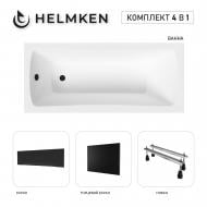 Ванна акриловая Helmken Luna 29983Y50F0 137,5х70 см комплект 4 в 1