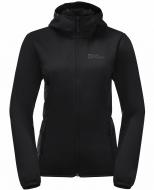 Кофта Jack Wolfskin Windhain Hoody W 1307481_6000 р.L чорний