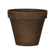 Вазон керамика 20х17см круглый базальт Spang (1050852)