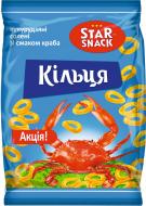 Снеки STARSNACK Хрустящие кольца со вкусом краба 40 г