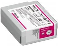 Картридж Epson SJIC42P ColorWorks C4000e BK (C13T52M340) малиновый