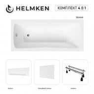 Ванна акрилова Helmken Luna 989378PE56 149,5х70 см комплект 4 в 1