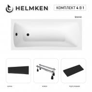 Ванна акрилова Helmken Luna 075Y03214G 149,5х70 см комплект 4 в 1
