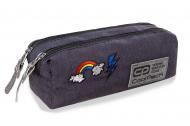 Пенал на 2 замка Edge Sparkling Badges B69085 CoolPack серый