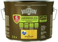 Лакобейц Vidaron Защитно-декоративный белая акация L03 глянец 2,5 л