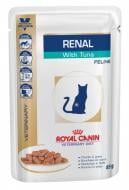 Консерва Royal Canin V.D. RENAL FELINE with TUNA pouches рис, борошно з зернових культур 85 г