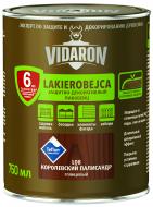 Лакобейц Vidaron Защитно-декоративный королевский палисандр L08 глянец 0,75 л