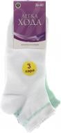 Комплект носков Легка хода 2237 2237*3 2325 034 р.23-25 белый/зеленый 3 шт.