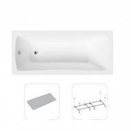 Ванна акриловая Helmken Luna T8X2852045 159,5х70 см комплект 3 в 1