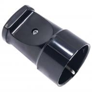 Гнездо штепсельное Quantum QM-9PF04 с заземлением 220В 16А IP20 ABS-пластик черный