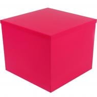 Коробка подарочная Соніліка для воздушных шаров малиновая 50x50x50 см 4201491201
