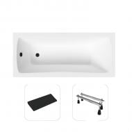 Ванна акриловая Helmken Luna 1137490R6V 159,5х70 см комплект 3 в 1 Ванна акриловая Helmken Luna 1137490R6V 159,5х70 см комплект 3 в 1