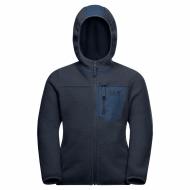 Джемпер Jack Wolfskin ICE CLOUD HOOD JACKET K 1609231-1010 р. 116 темно-синий