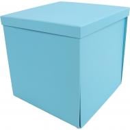 Коробка подарочная Соніліка для воздушных шаров голубая 50x50x50 см 4201489901