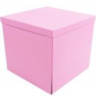 Коробка подарочная Соніліка для воздушных шаров розовая 45x45x45 см 4201494301