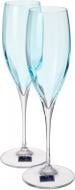 Набор бокалов для шампанского Monalisa Allegria Azzuro Cenere 260 мл 6 шт. Vema