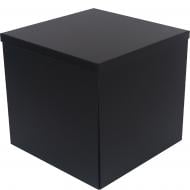 Коробка подарочная Соніліка для воздушных шаров черный 35x35x35 см 4201495001