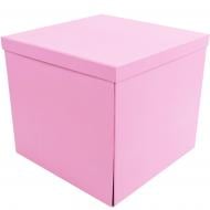 Коробка подарочная Соніліка для воздушных шаров розовая 35x35x35 см 4201496701
