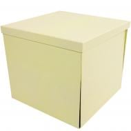 Коробка подарочная Соніліка для воздушных шаров белая 35x35x35 см 4201498101