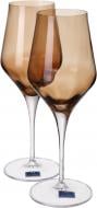 Набір бокалів для вина Contessa Colore Tortora 450 мл 6 шт. Vema