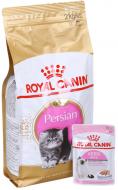 Корм сухой Royal Canin сухой для котов FBN Kitten Persian 2 кг +3 пауча рис 2 кг