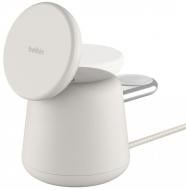 Беспроводное зарядное устройство Belkin 2в1 MagSafe iPhone/Watch/AirPods Sand Mass
